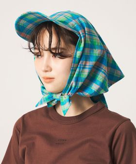 CITEN/＜CITEN＞チェックスカーフキャップ/キャップ