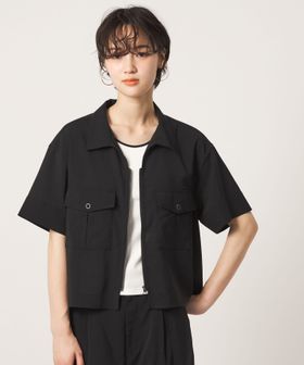 CITEN/＜CITEN＞エアリージップシャツ ―吸水速乾・防シワ―/シャツ / ブラウス