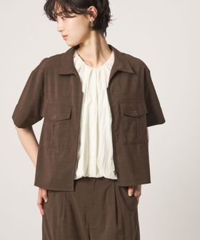 CITEN/＜CITEN＞エアリージップシャツ ―吸水速乾・防シワ―/シャツ / ブラウス