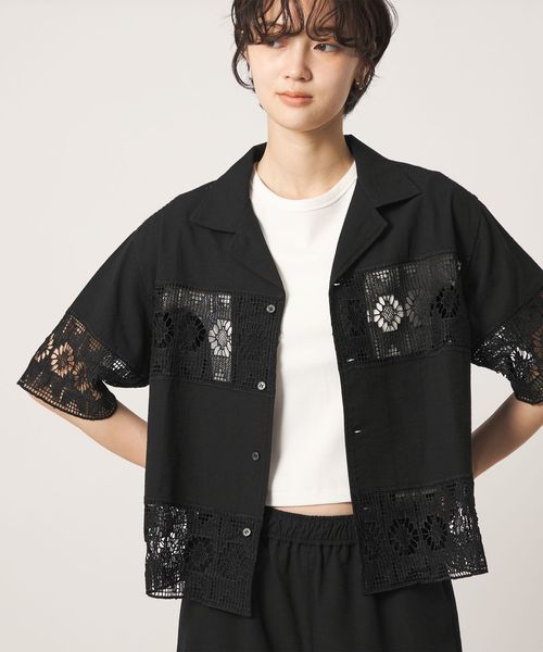 CITEN/＜CITEN＞レースシャツ/シャツ / ブラウス