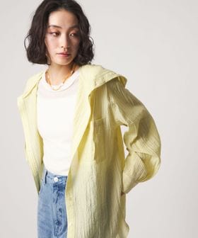 CITEN/＜CITEN＞シアーフードシャツ/シャツ / ブラウス