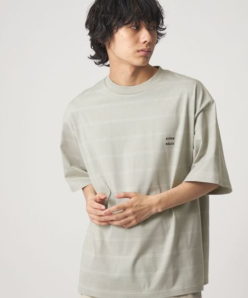 CITEN/＜CITEN＞ピンボーダーT/Tシャツ / カットソー