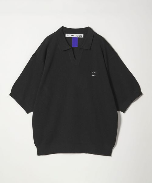 CITEN/＜CITEN＞ペーパーライクニットスキッパーポロシャツ/ニット / セーター
