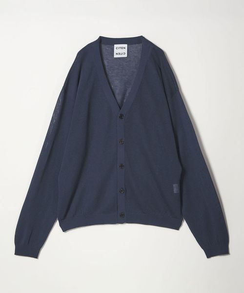 CITEN/＜CITEN＞ペーパーライクニットカーディガン/カーディガン / ボレロ