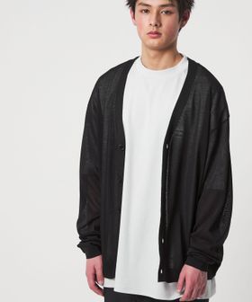 CITEN/＜CITEN＞ペーパーライクニットカーディガン/カーディガン / ボレロ