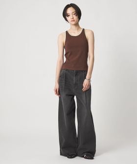 CITEN/＜CITEN＞タックデニムワイドパンツ/デニムパンツ