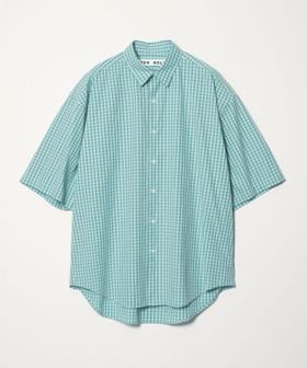 CITEN/＜CITEN＞スタンダードハーフスリーブシャツギンガムチェック/シャツ / ブラウス