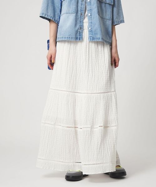 CITEN/＜CITEN＞ハシゴレースキリカエスカート/ミモレ / ロング