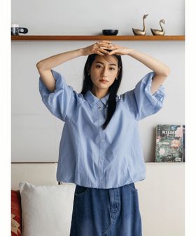 CITEN/＜CITEN＞バルーンスリーブショートシャツ/シャツ / ブラウス