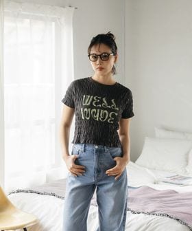 CITEN/＜CITEN＞シャーリングロゴT/Tシャツ / カットソー