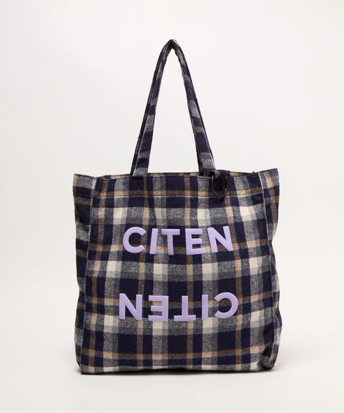 CITEN/＜CITEN＞チェック柄トート/トートバッグ