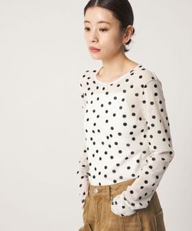 CITEN/＜CITEN＞シアードットコンパクトトップ/Tシャツ / カットソー