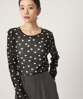 CITEN/＜CITEN＞シアードットコンパクトトップ/Tシャツ / カットソー