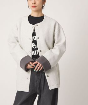 CITEN/＜CITEN＞バイカラーカットコート/カーディガン / ボレロ