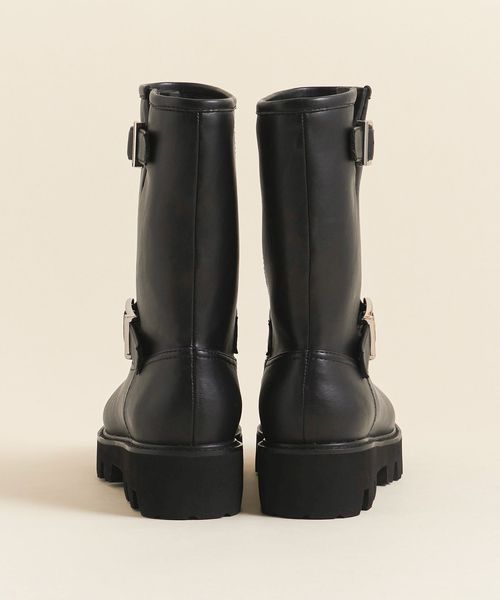 エンジニア ショートブーツ45○↑