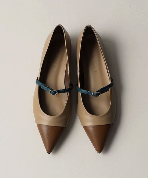 ODETTE E ODILE/インステップベルト フラット20↓↑/フラットシューズ