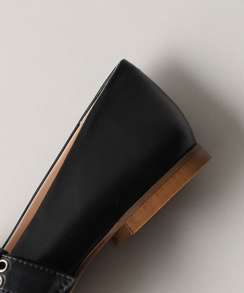 VINILO＞EYELET BELT FLAT