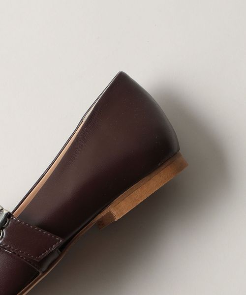 VINILO＞EYELET BELT FLAT