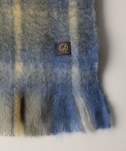 MANTAS EZCARAYユナイテッドアローズTartan マフラー柄ストール MANTAS EZCARAY＞SCARF TARTAN