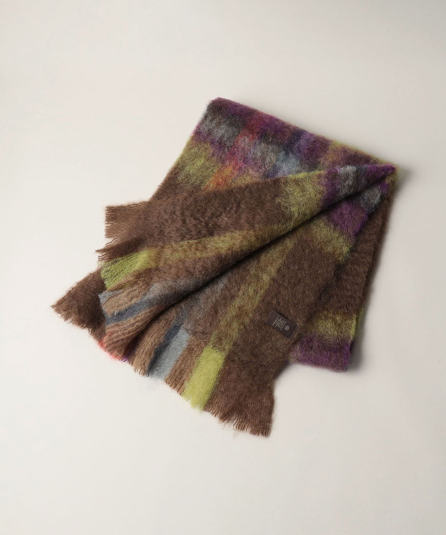 MANTAS EZCARAYユナイテッドアローズTartan マフラー柄ストール MANTAS EZCARAY＞SCARF TARTAN