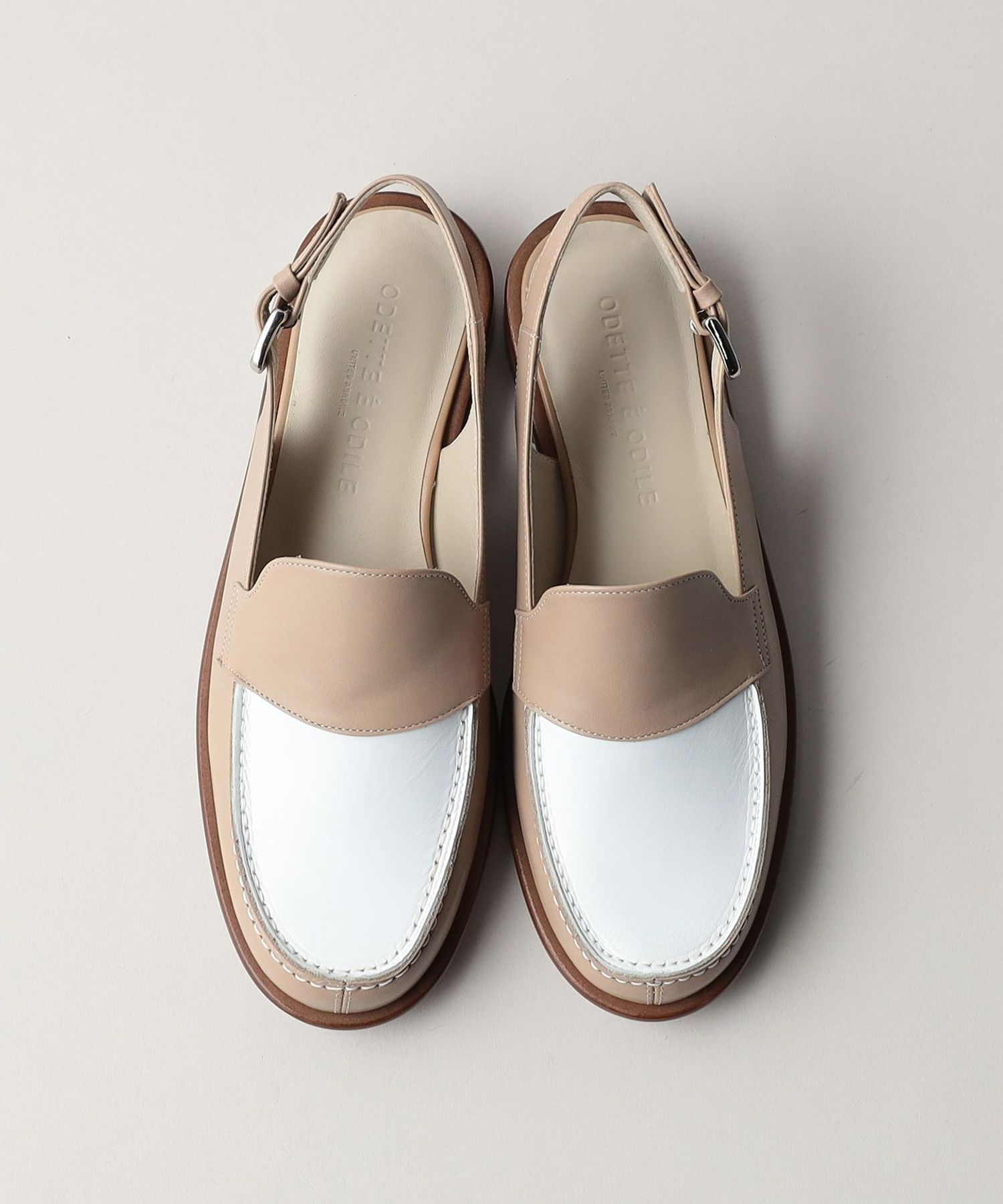 【未使用】ユナイテッドアローズ センターシームバックベルト 24cm ナチュラル UNITED ARROWS LTD. OUTLET｜センターシームバックベルト