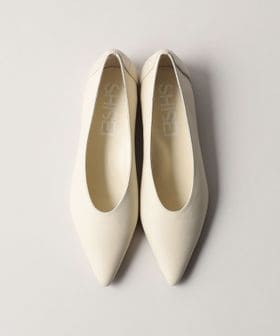 SHISEI/＜SHISEI＞POINTED U PUMPS/フラットシューズ