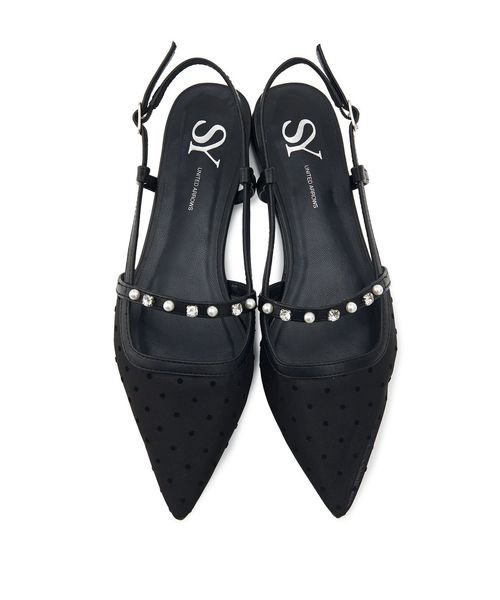 なないろ美品♡tobechic素敵パールベルト UNITED ARROWS LTD. OUTLET｜<SY>パールライクビジューバック