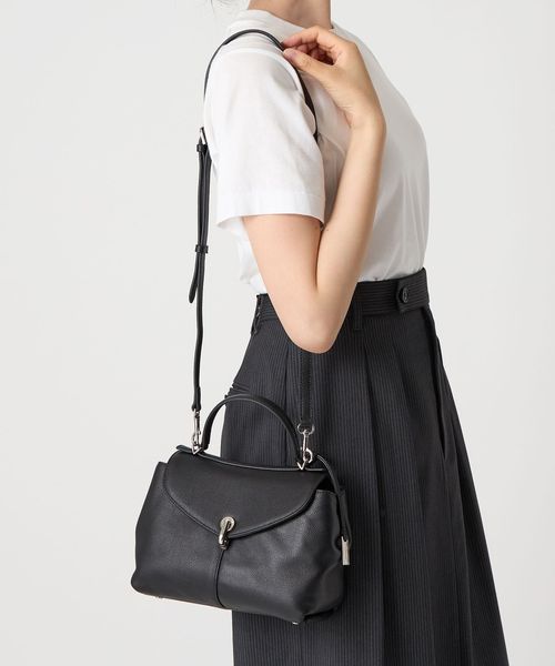 ◆JOY GRYSON◆ Jupiter Satchel Bag Small LW5SB4720_10 JOY GRYSON | Small Jupiter Leather Satchel Bag | Women