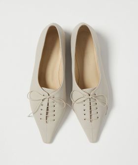 ODETTE E ODILE/ナローレースアップ フラット20↑/フラットシューズ