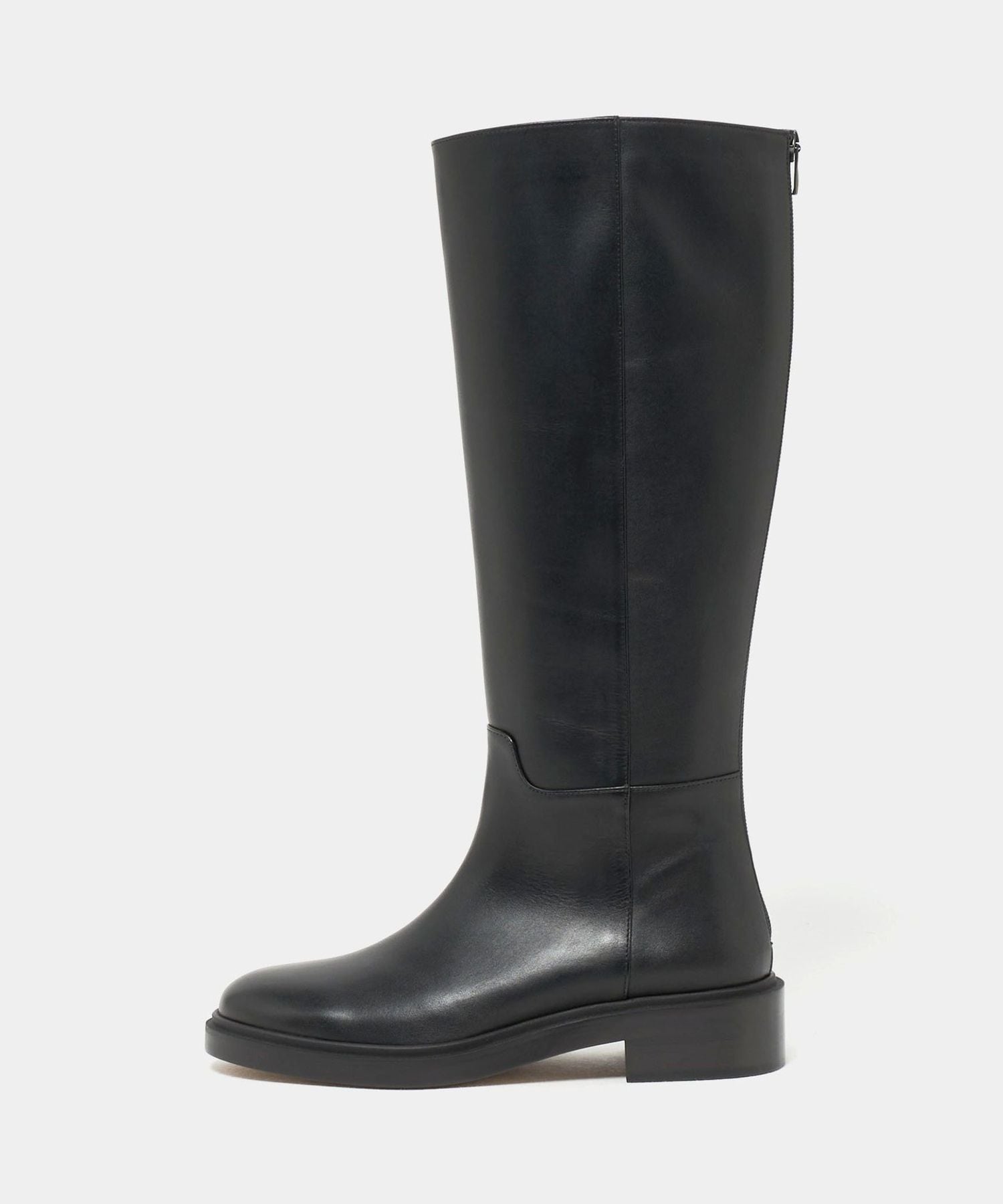 【新品】UNITED ARROWS ジョッキー ロングブーツ　37 1/2 スクエア ジョッキー ロングブーツ（2.5cmヒール