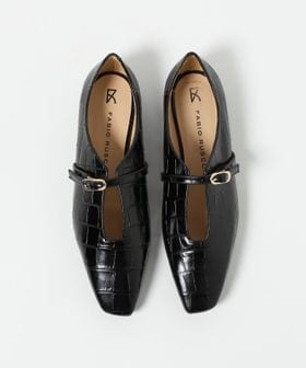 FABIO RUSCONI/＜FABIO RUSCONI＞ SQEBLT FLT BL/フラットシューズ