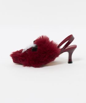 MAISON MAVERICK PRESENTS/＜MAISON MAVERICK PRESENTS＞ F/FurrySlingBack PS/パンプス