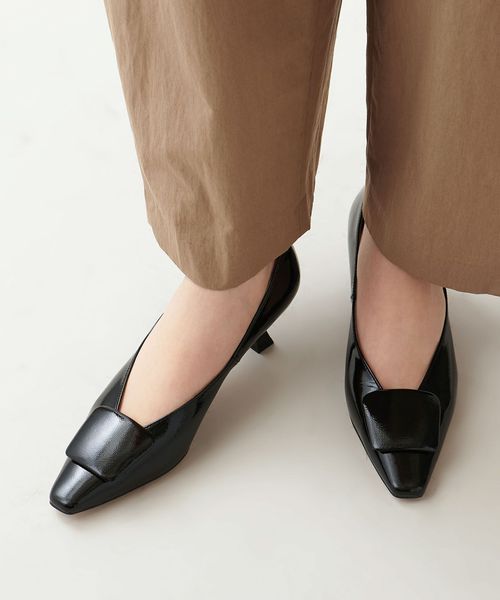 ソフトスクエアオーナメント パンプス50↓↑