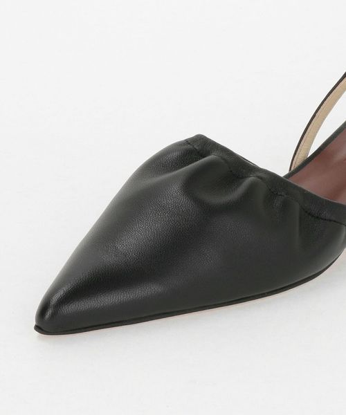 シャーリングトップバックベルト パンプス30↑