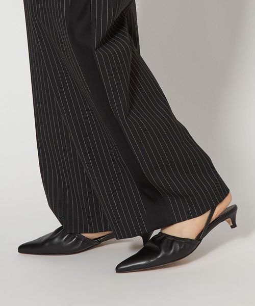 シャーリングトップバックベルト パンプス30↑