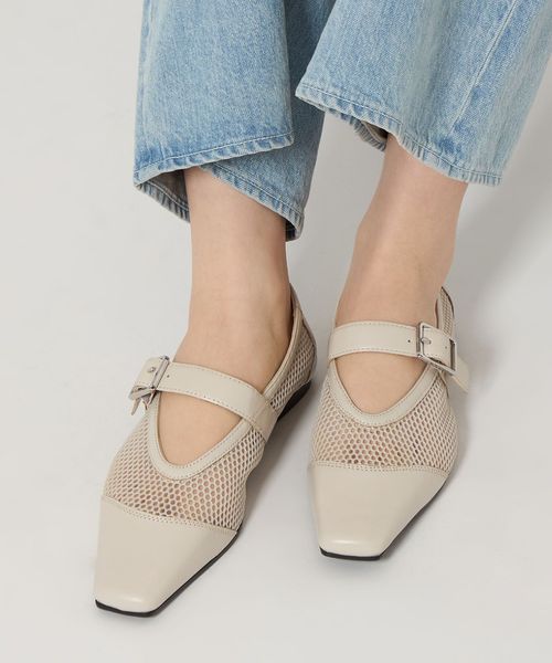 Vagabond Shoemakers Wioletta Mesh Mary Jane Flats