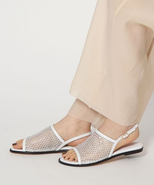 美品PELLICO SUNNYエクスクルーシブメッシュサンダル24センチ