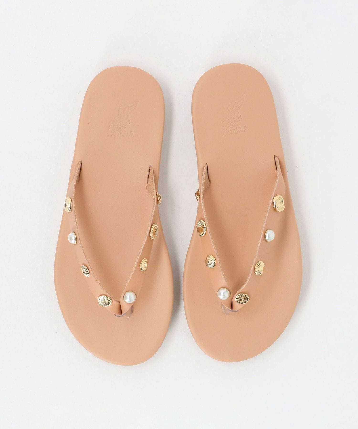 人気!ANCIENT GREEK SANDALS ベージュ ビーチサンダル ANCIENT GREEK SANDALS>SAIONARA SD