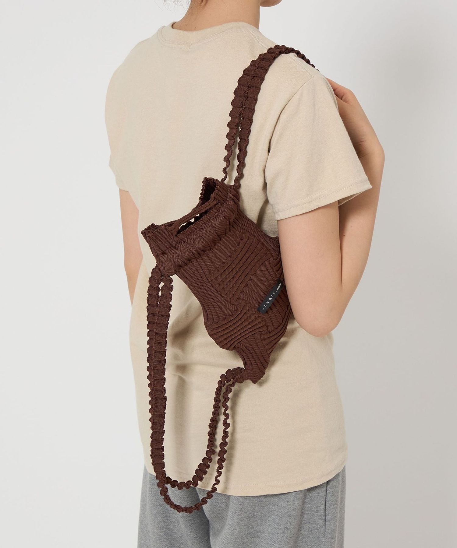 一部別注】＜PLEATS MAMA＞MINI BOW BACKPACK