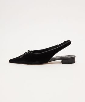 ODETTE E ODILE/レースアップ バックベルト フラット20↑/フラットシューズ