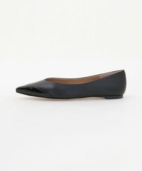 ODETTE E ODILE/スライトトゥキャップ フラット10↑/フラットシューズ