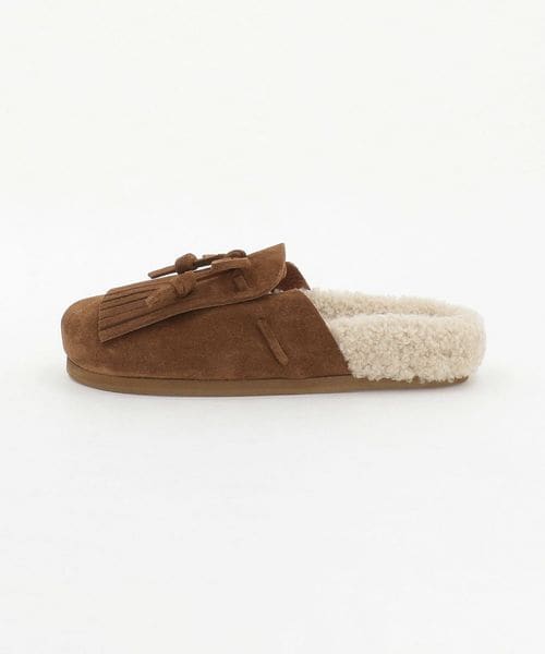 ANCIENT GREEK SANDALS/＜ANCIENT GREEK SANDALS＞VASILITSA FRINGE/フラットシューズ