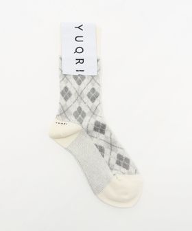 YUQRI/＜YUQRI＞ Argyle/ソックス / 靴下