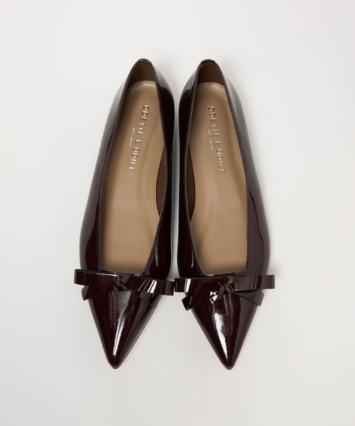 ODETTE E ODILE/【WEB限定】リボンタイ フラット20■↑/フラットシューズ