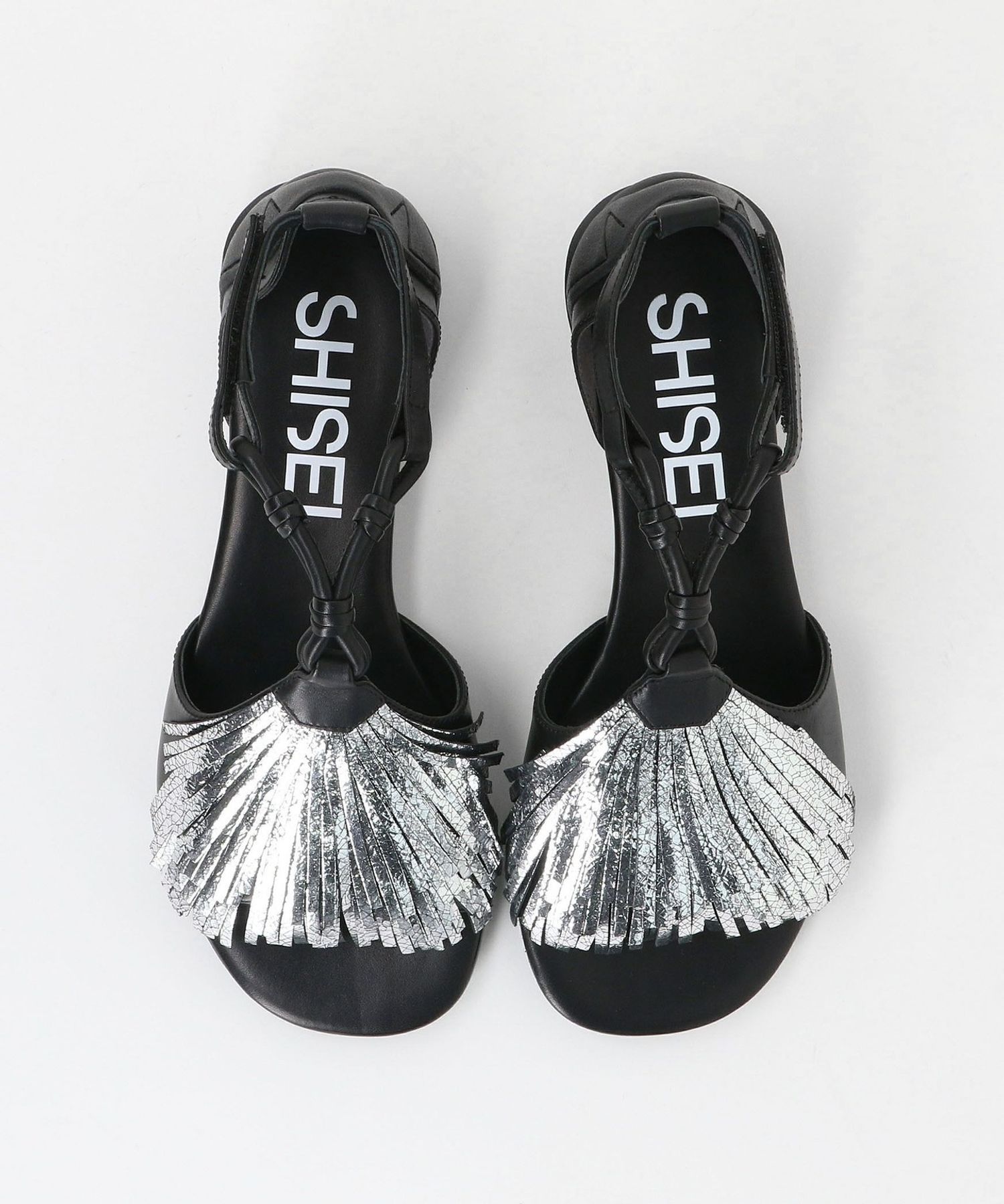 SHISEI＞ Fringe Sandals