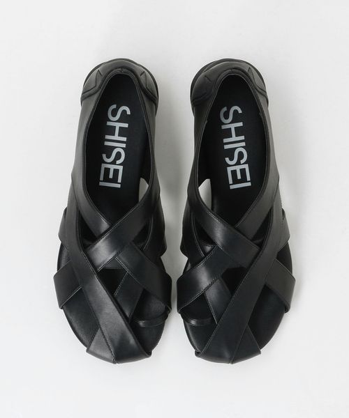 SHISEI/＜SHISEI ＞W Cross Slipon/サンダル