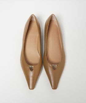 ODETTE E ODILE/レクタングルメタル フラット20↑/フラットシューズ