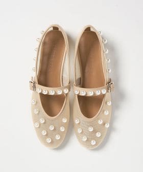 ODETTE E ODILE/パーリーメリージェーンフラット10↑/フラットシューズ