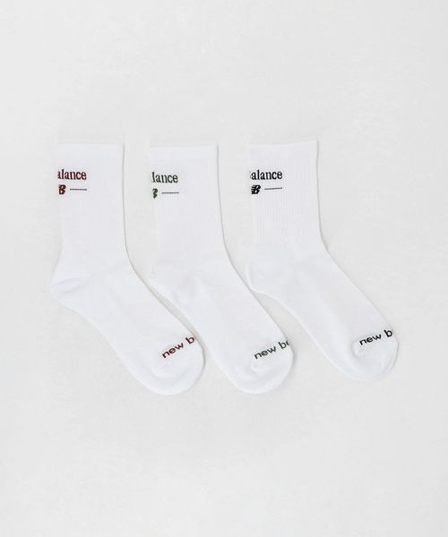 New Balance/＜New Balance＞ AC55010 ロゴ3P WTセット/ソックス / 靴下