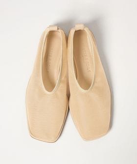 ODETTE E ODILE/スクエアソフトチュール フラット10↑/フラットシューズ